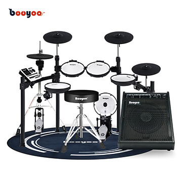 波悦（Booyoo）ED-300L+大礼包专业电子鼓架子鼓初学者儿童成人电鼓打击板爵士	